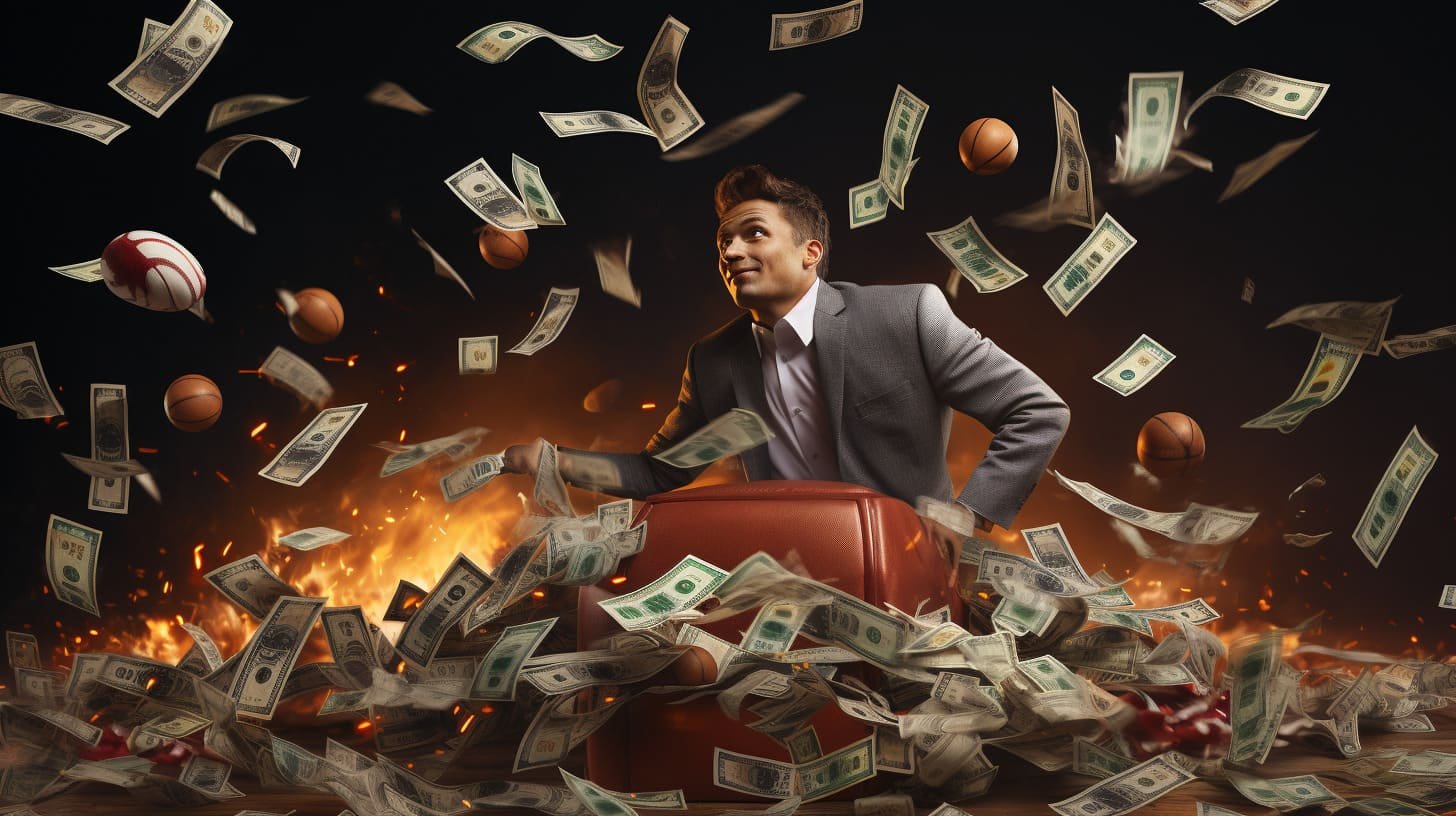 Tampilan jadwal bonus mingguan di ponsel
